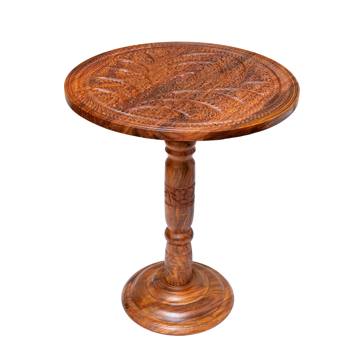 Hand Carved Lacquer Art Table By Ushaz